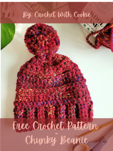 Free Crochet Pattern – Chunky Beanie