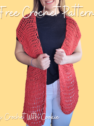 Criss-Cross Cardi – Free Crochet Pattern