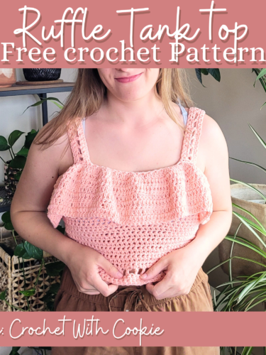 Ruffle Tank Top – Free Crochet Pattern