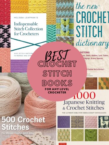 4 BEST Crochet Stitch Books