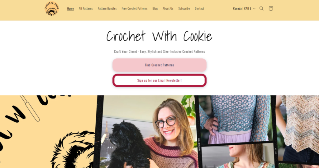 crochet with cookie website, crochet pattern sale